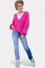 Fuchsia Bubble Sleeve Cardigan sold by ZZs