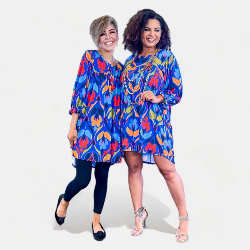 Abstract Charlotte Short Dress [NO RETURNS] sold by ZZs