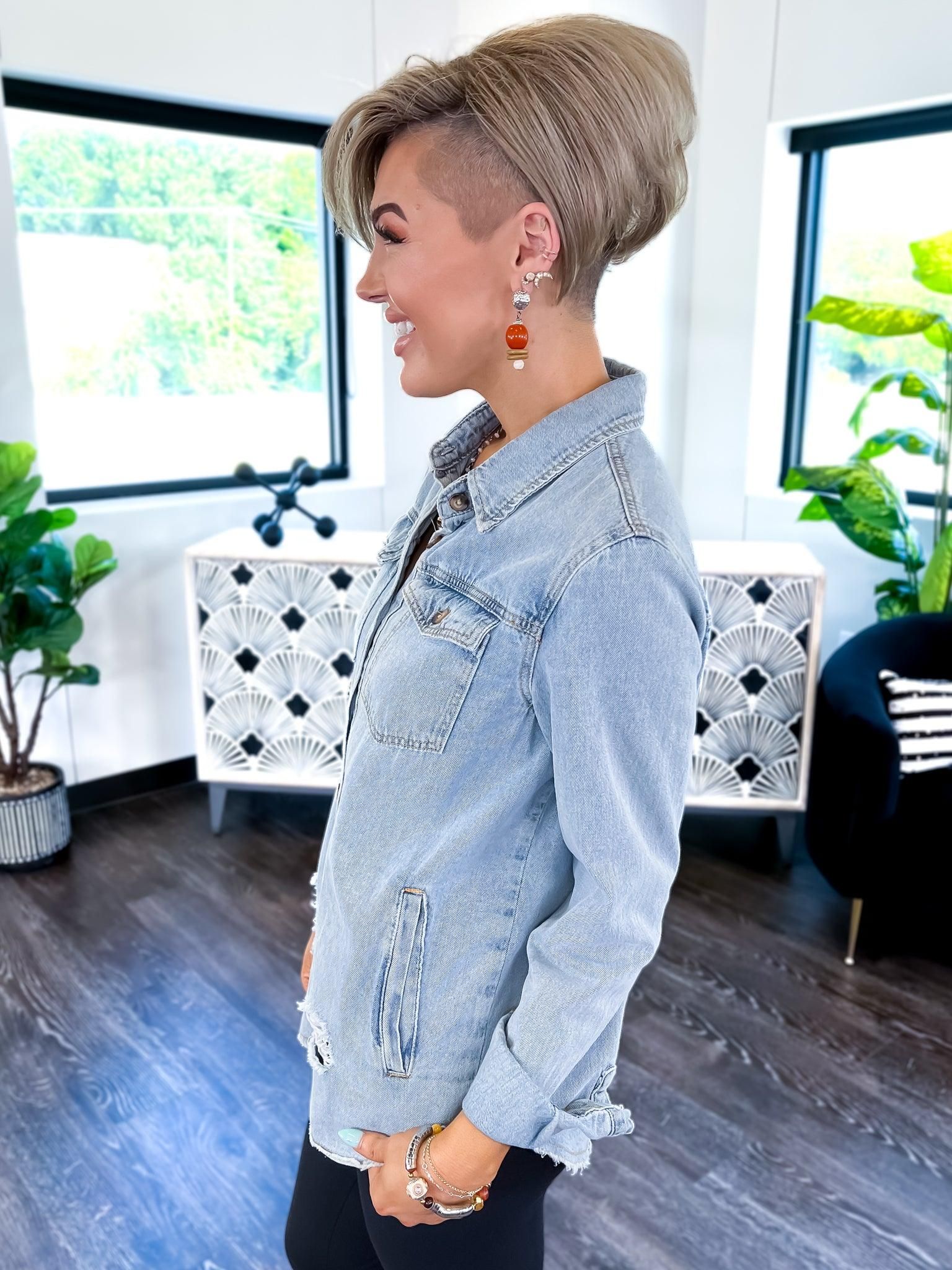 In My Favor Denim Top sold by ZZs product image thumbnail 11