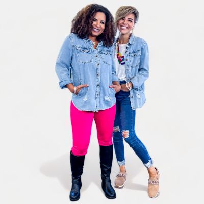 In My Favor Long Sleeve Denim Top sold by ZZs