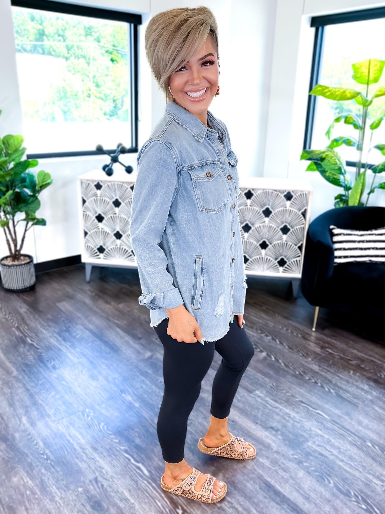 In My Favor Denim Top sold by ZZs product image thumbnail 21