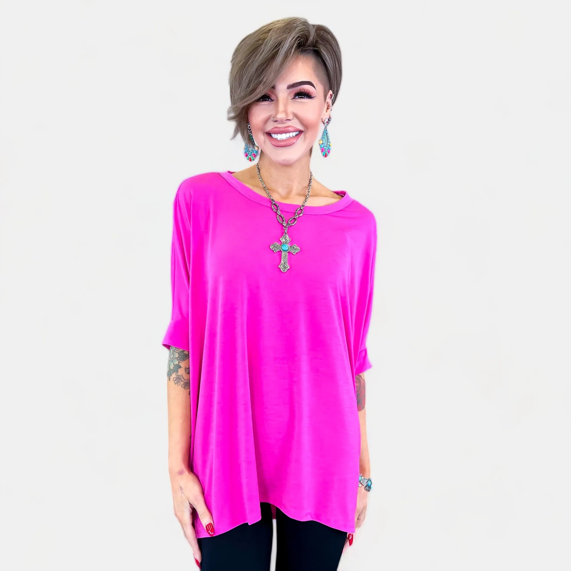Magenta Essential Top sold by ZZs product image thumbnail 3