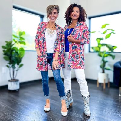 Paisley Basic Cardigan sold by ZZs