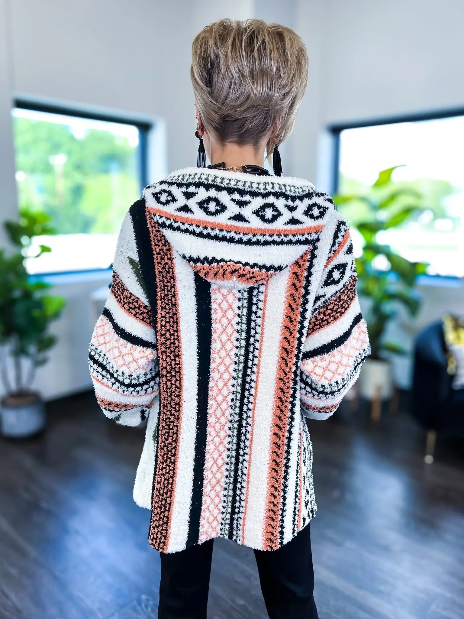 Aztec Hooded Pullover sold by ZZs product image thumbnail 7