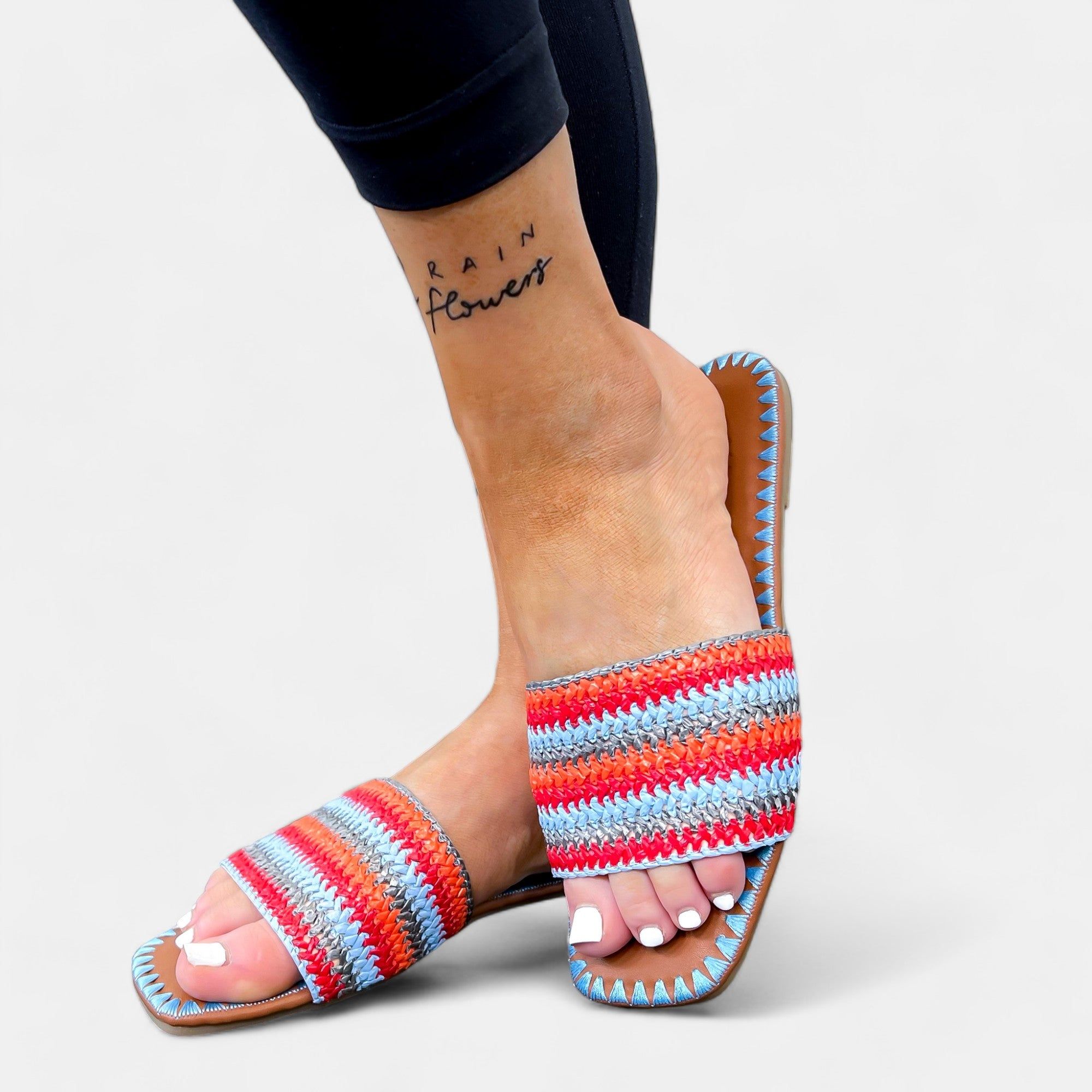 Red Abstract Lizzy Short Sleeve Top sold by ZZs product image thumbnail 3