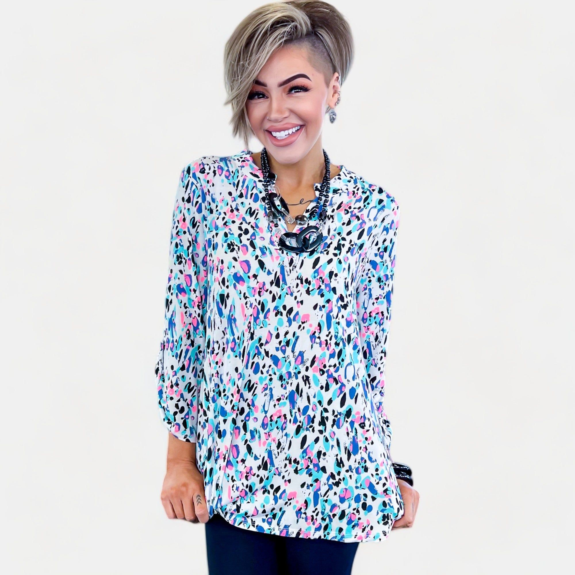 Beige Leopard Lizzy Top sold by ZZs product image thumbnail 2