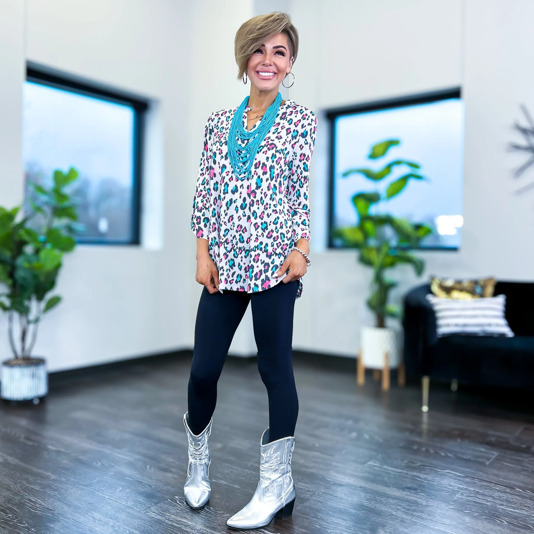 Grey Multi Animal Lizzy Top sold by ZZs product image thumbnail 3