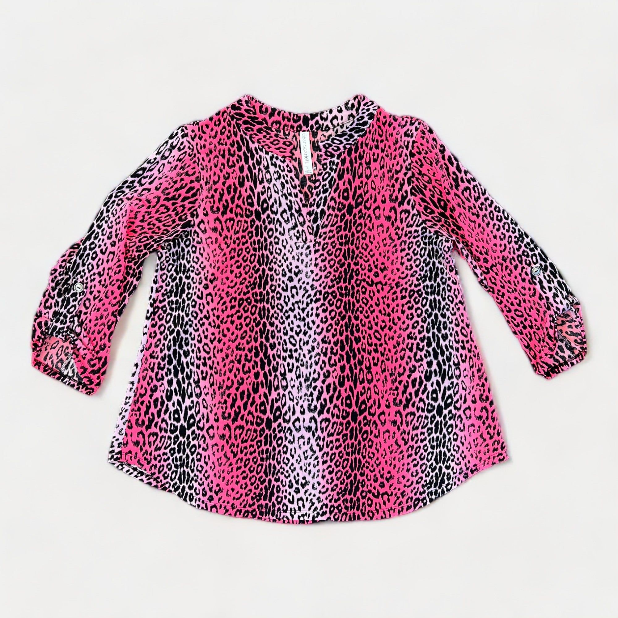 Pink Ombre Animal Lizzy Top sold by ZZs