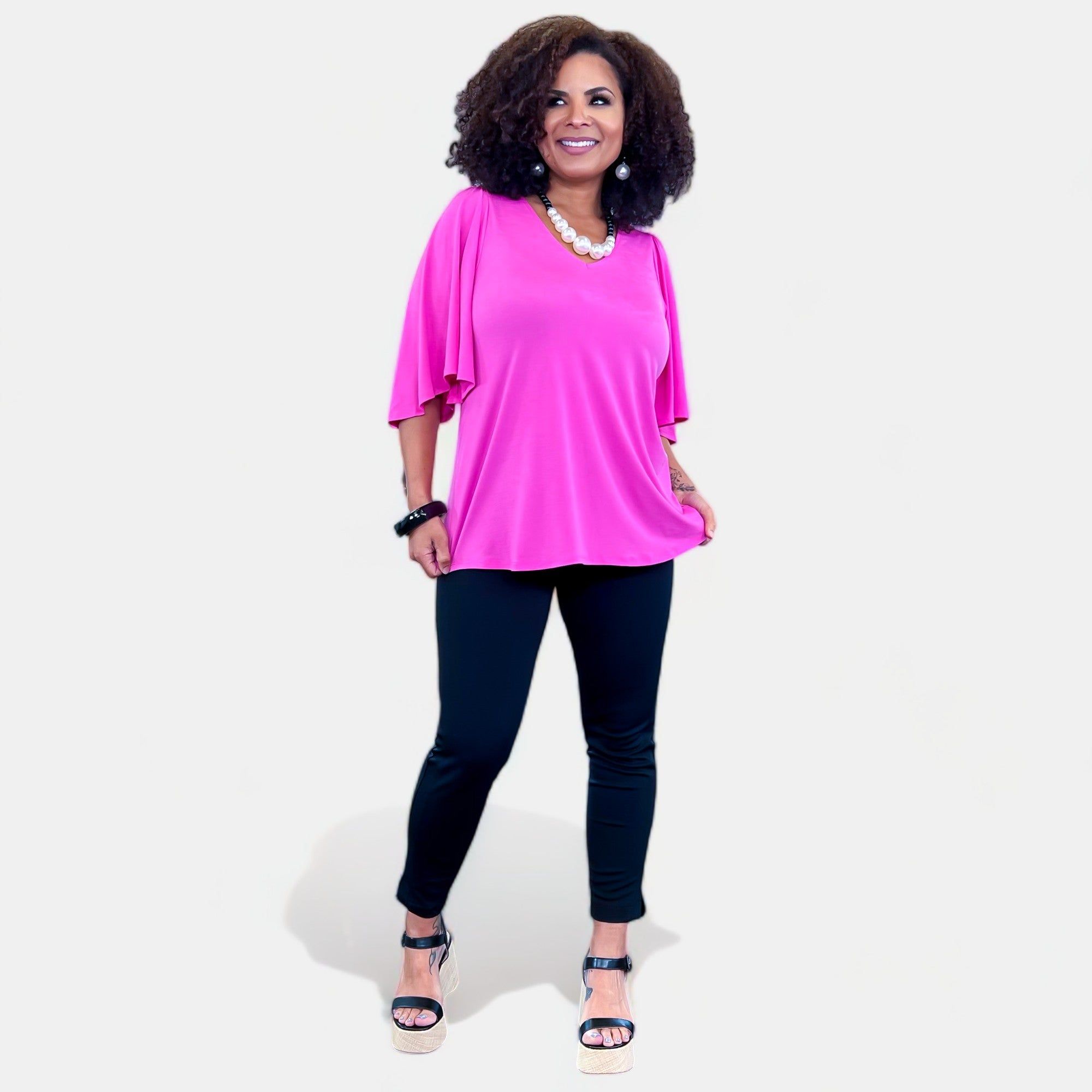 Magenta Cali Top sold by ZZs product image thumbnail 3