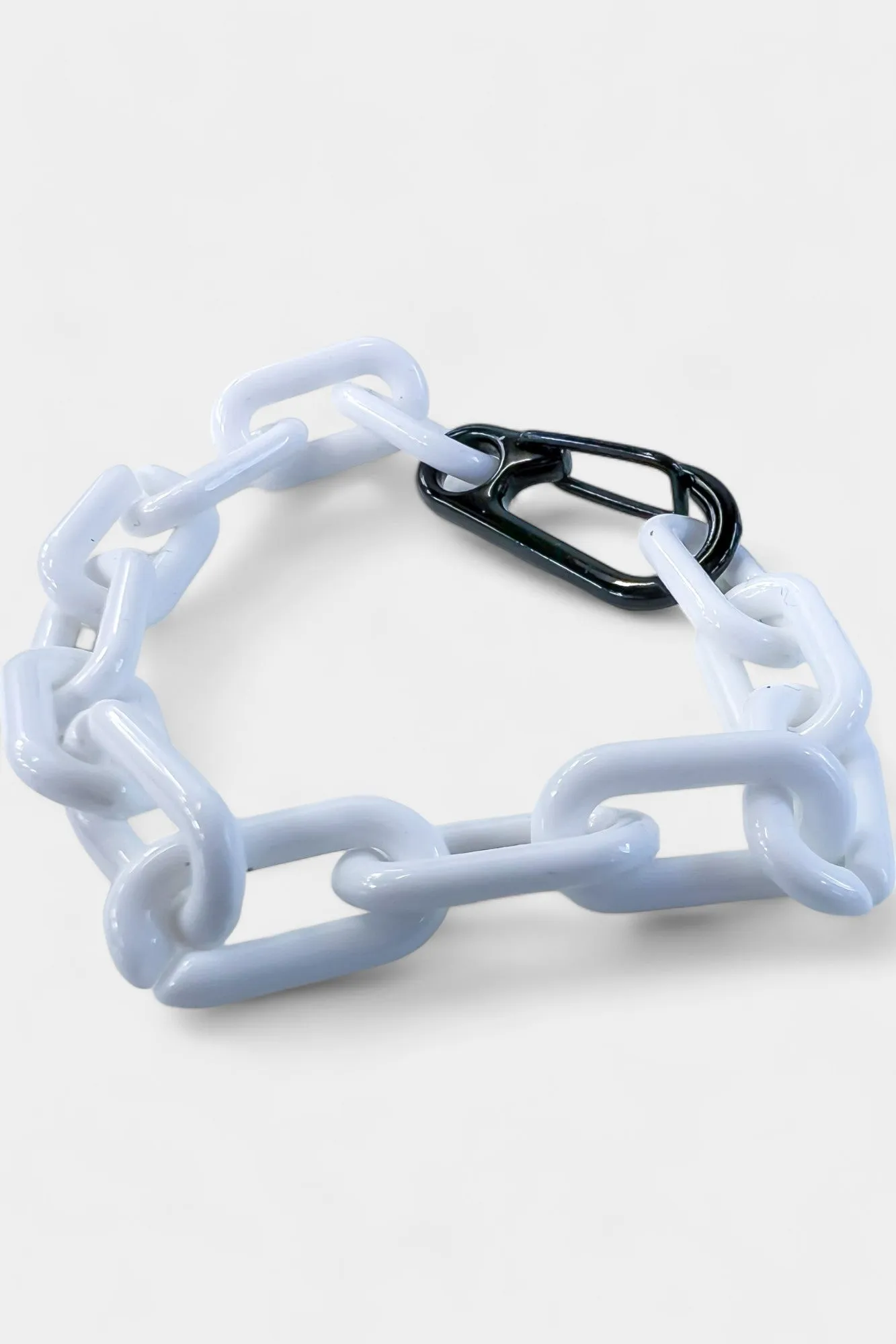 White Resin Link Bracelet sold by ZZs product image thumbnail 2