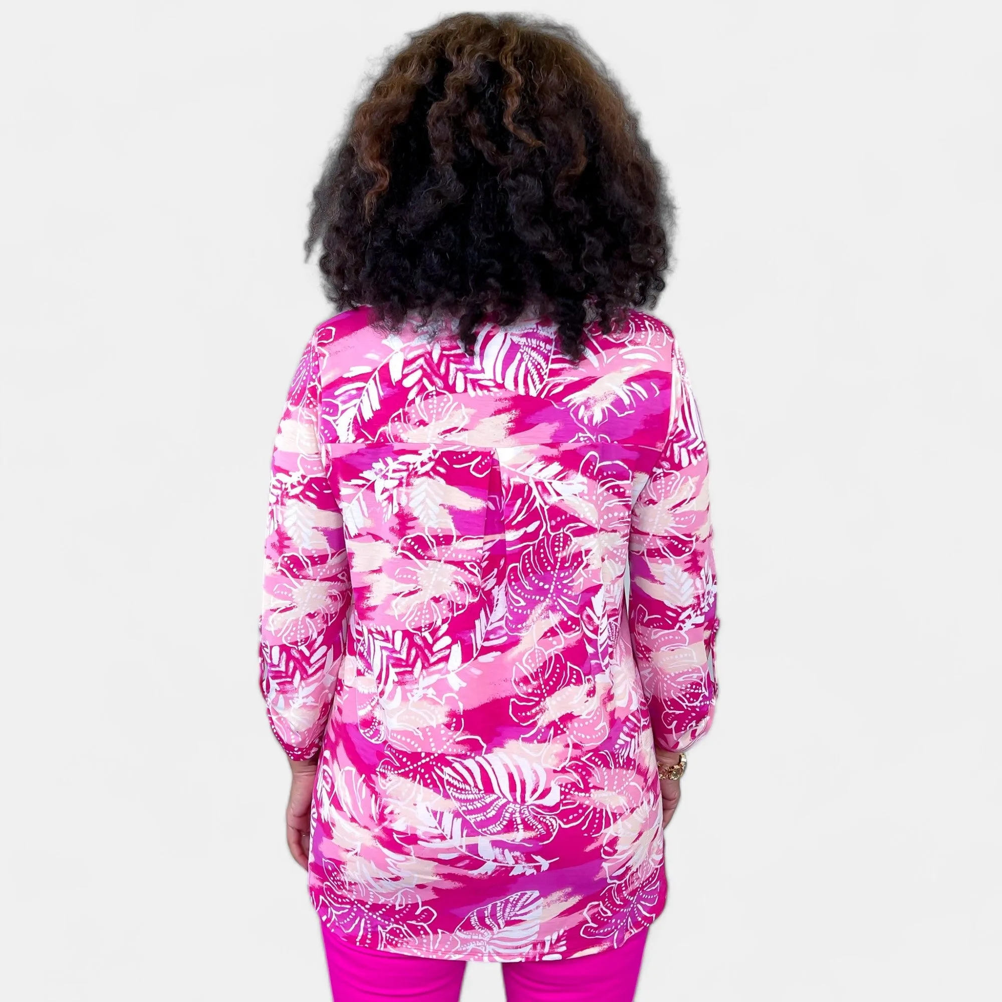 Pink Tropical Lizzy Top sold by ZZs product image thumbnail 5