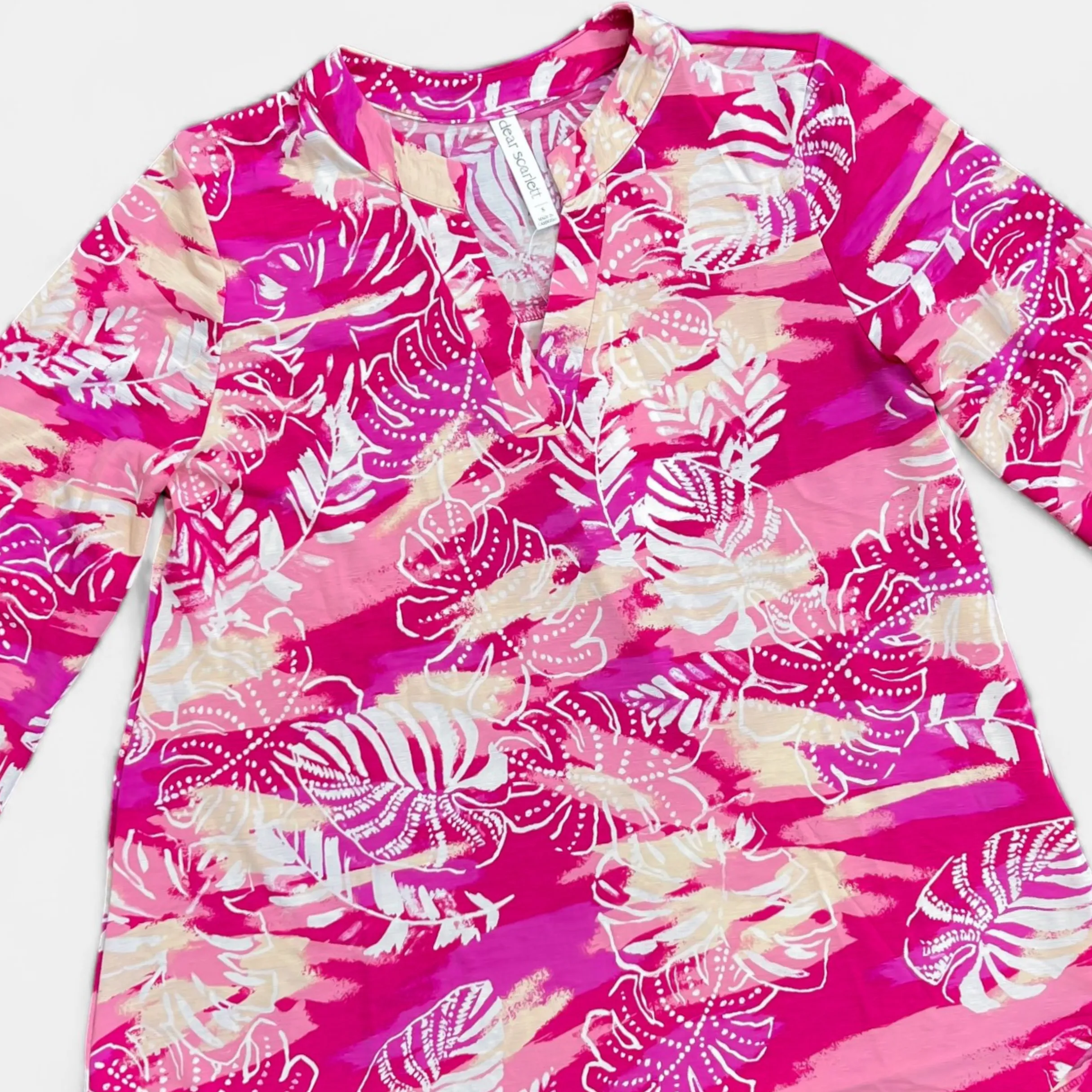 Pink Tropical Lizzy Top sold by ZZs product image thumbnail 2