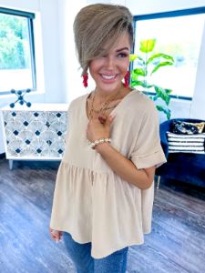 Gold Pearl Stretch Bracelet sold by ZZs