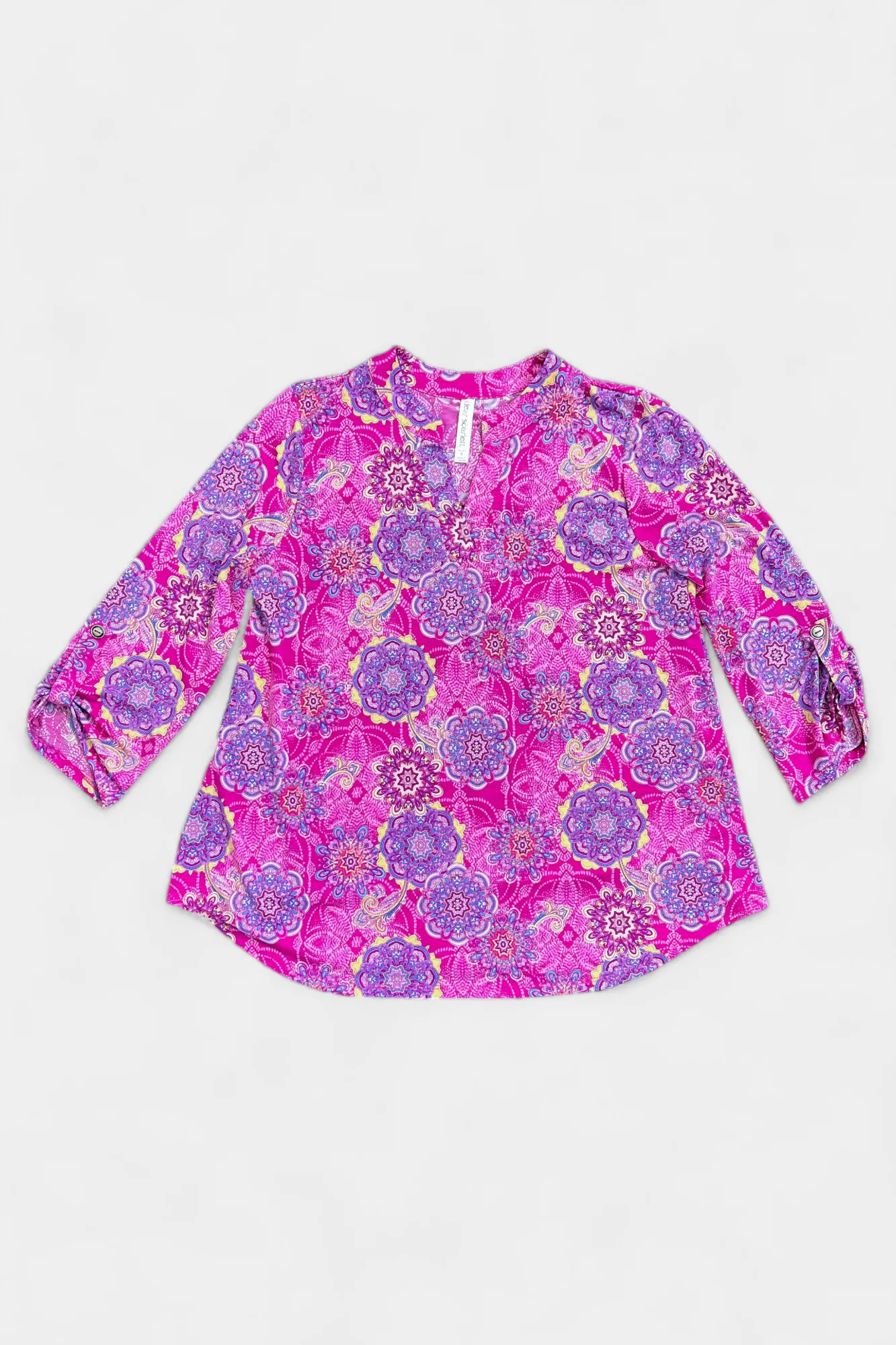 Magenta Medallion Lizzy Top sold by ZZs product image thumbnail 2