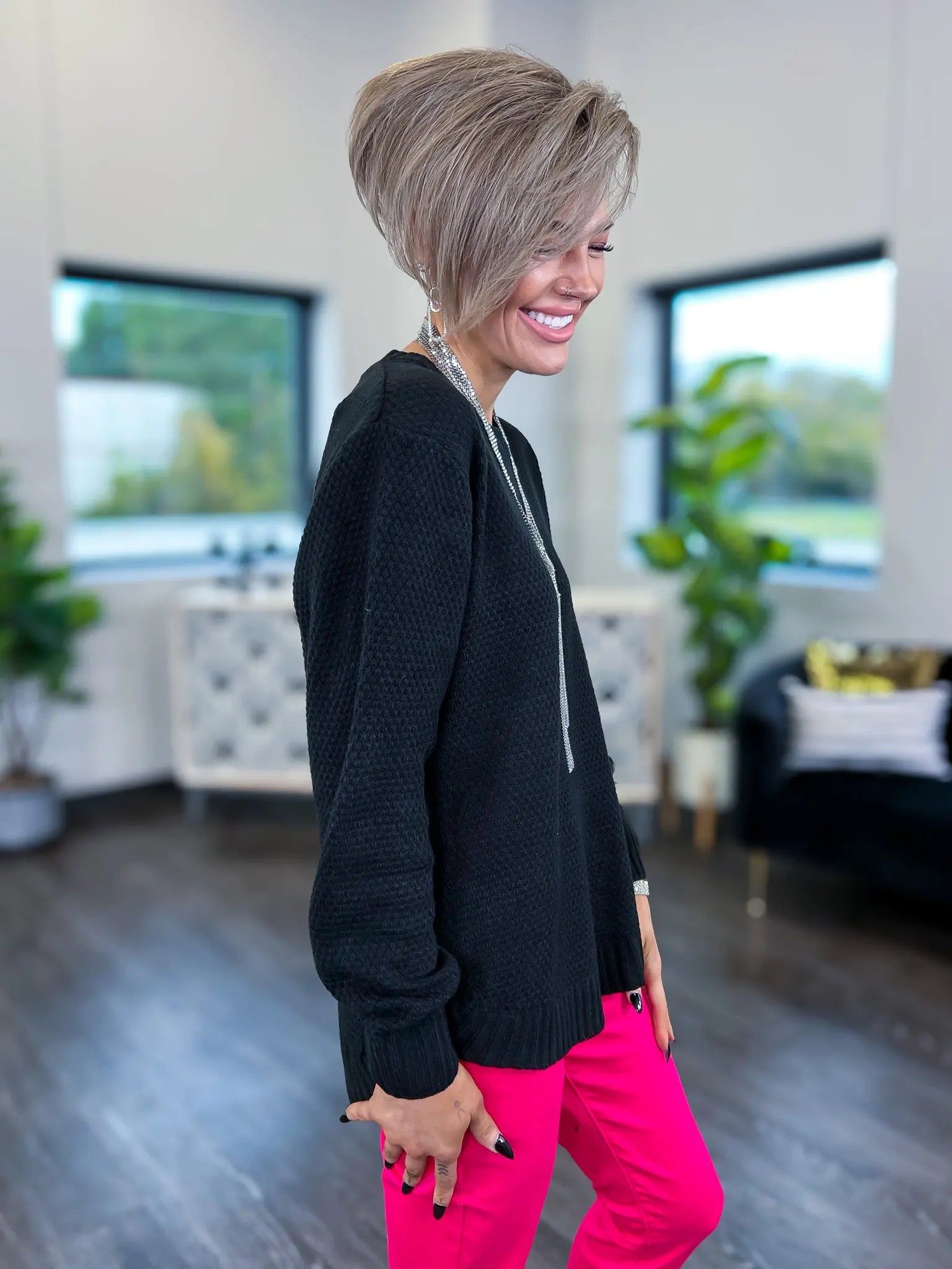 Basic Sweater | Black sold by ZZs product image thumbnail 3