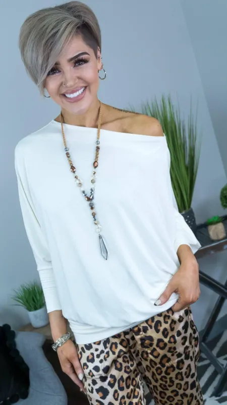 Ivory Better Let Go Top [NO RETURNS] sold by ZZs