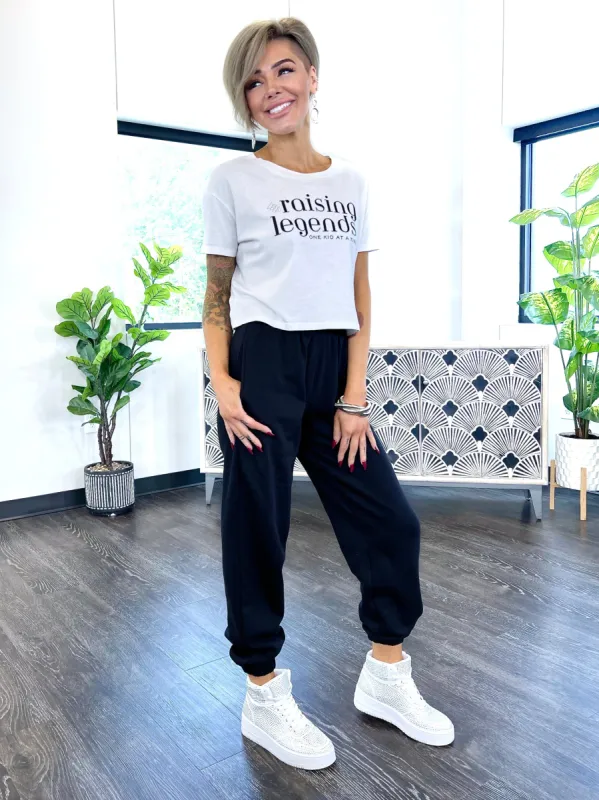Black Fleece Joggers sold by ZZs