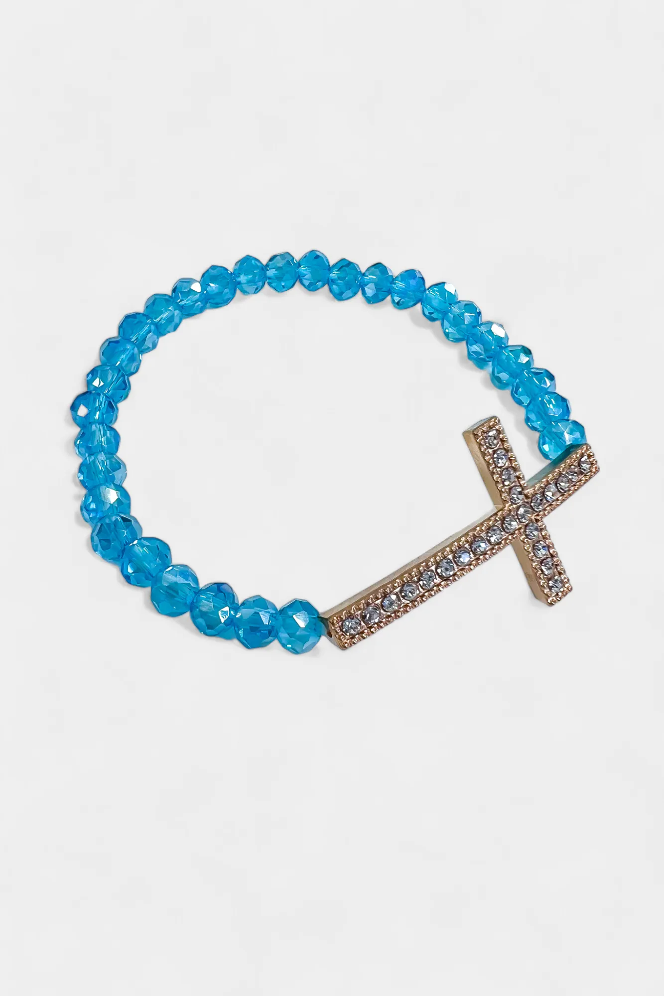 Simple Cross Stretch Bracelet sold by ZZs product image thumbnail 2