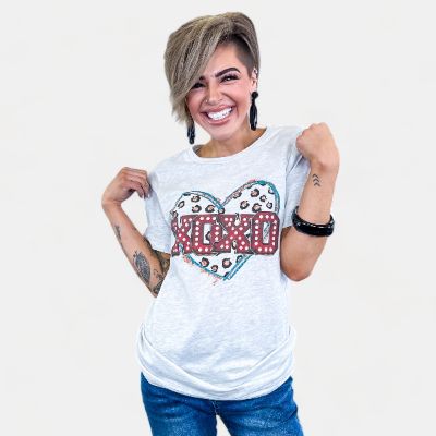 XOXO Valentines Graphic Tee [NO RETURNS] sold by ZZs