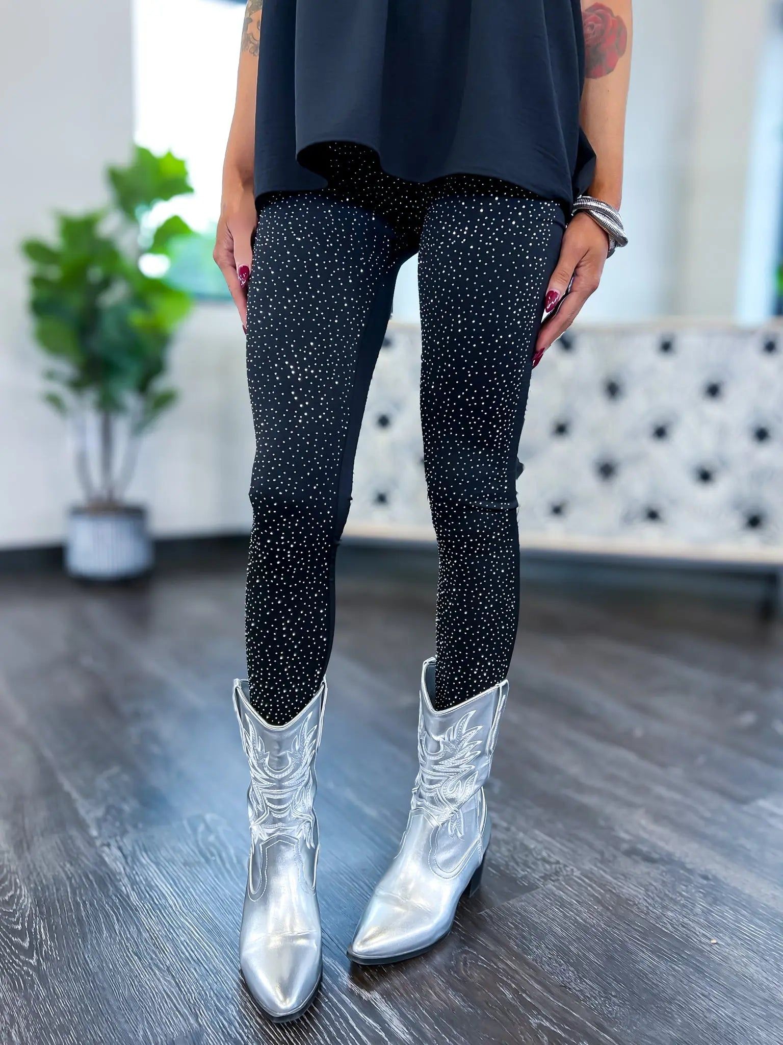 Bling Bling Leggings | Silver sold by ZZs product image thumbnail 12