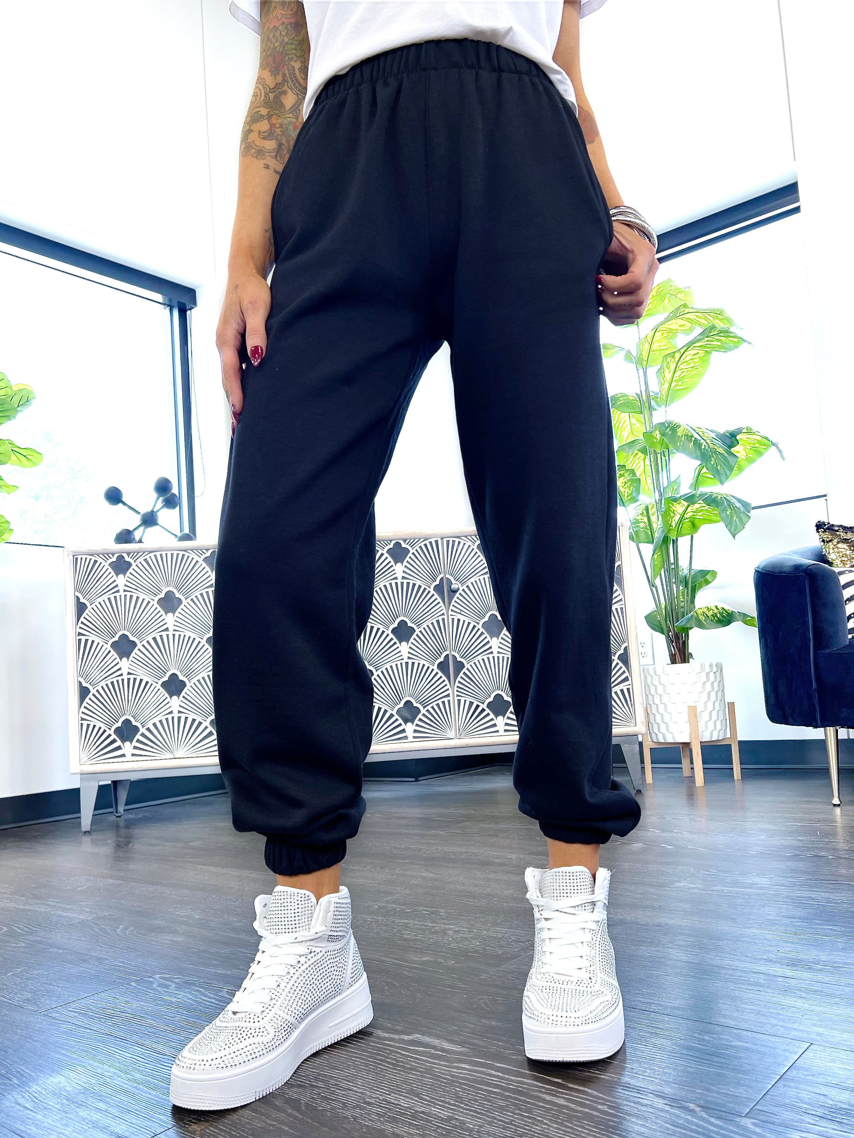 Black Fleece Joggers sold by ZZs product image thumbnail 2