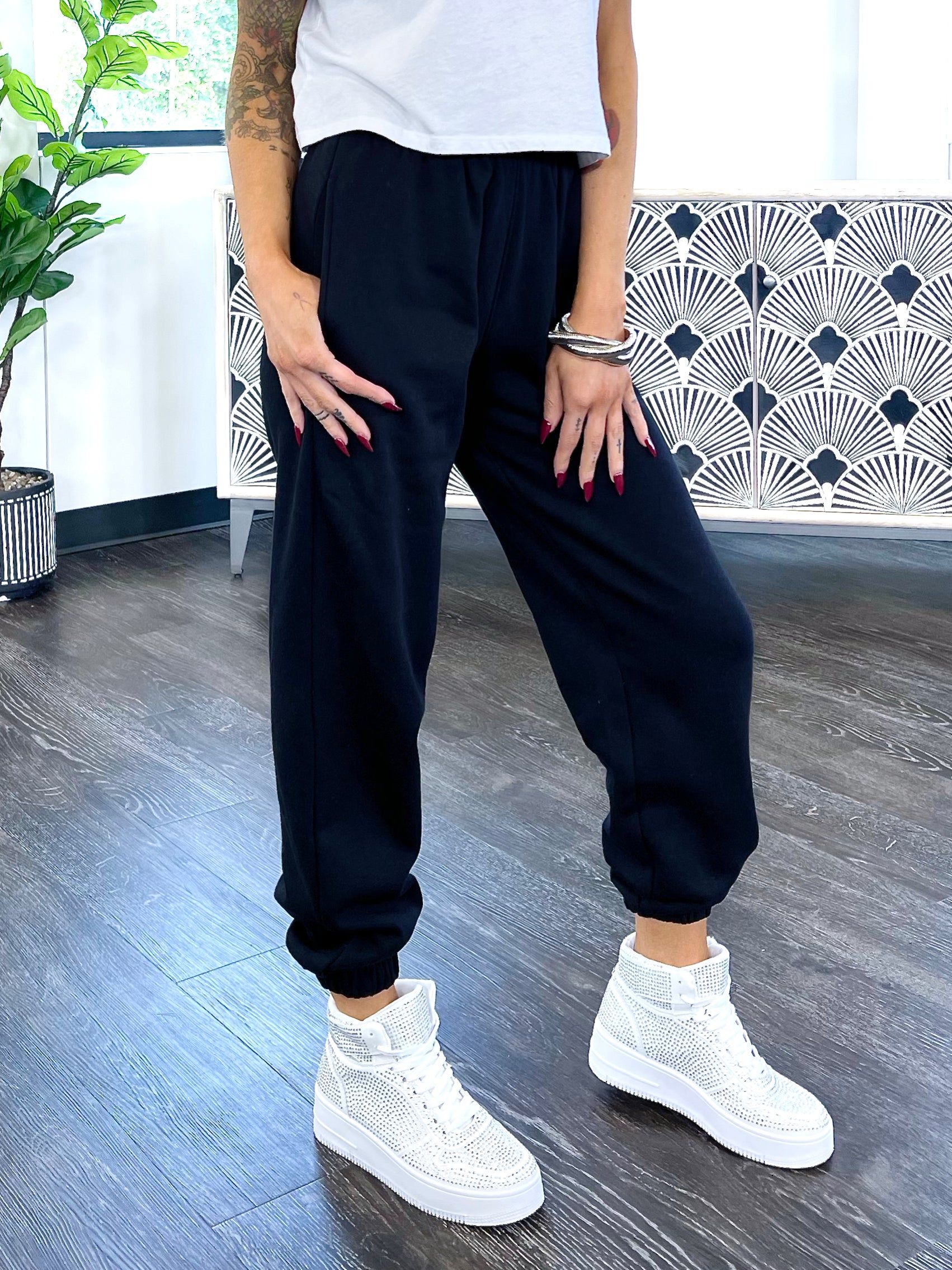 Black Fleece Joggers sold by ZZs product image thumbnail 6