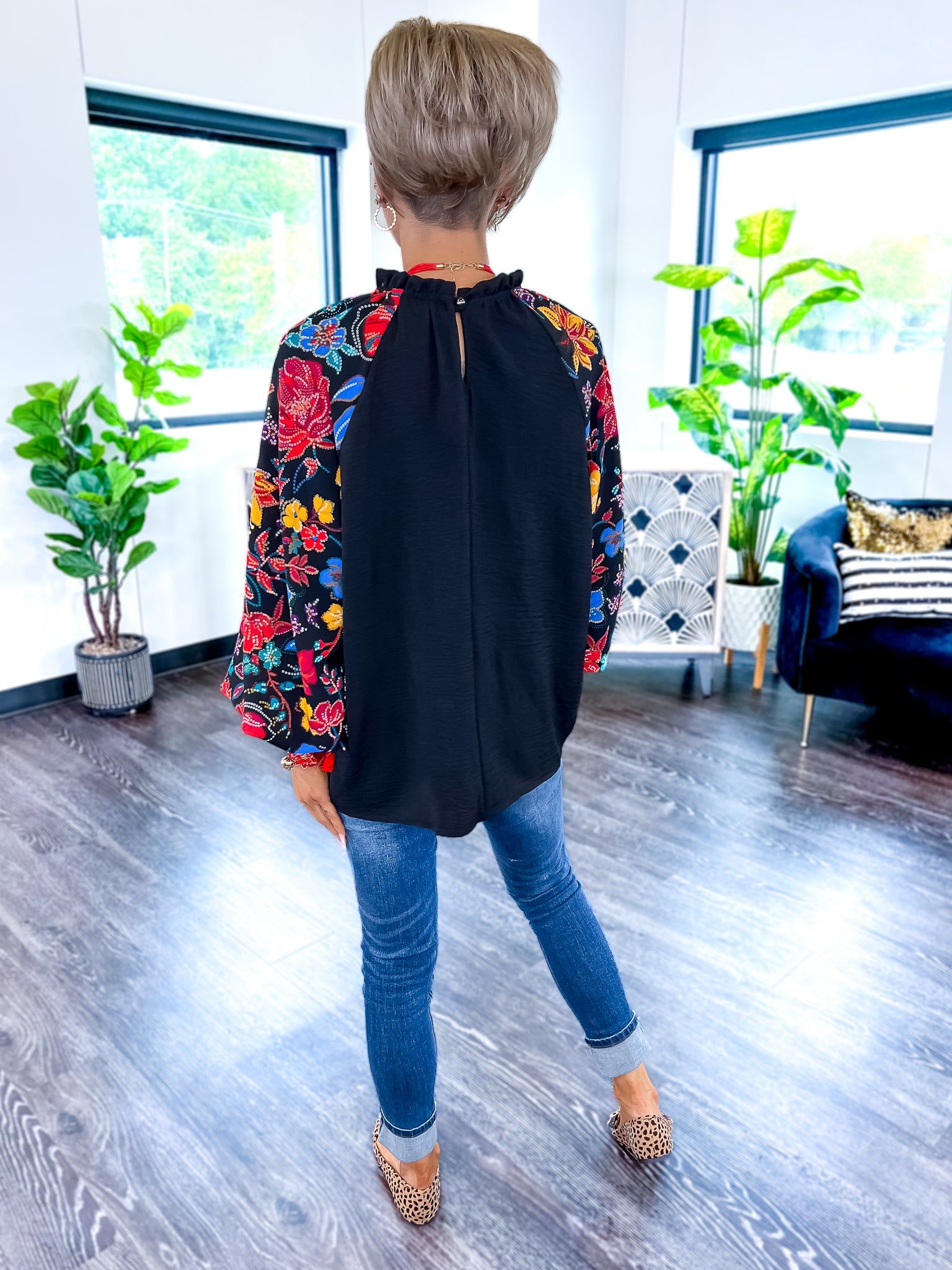 Frilled Top | Floral sold by ZZs product image thumbnail 7