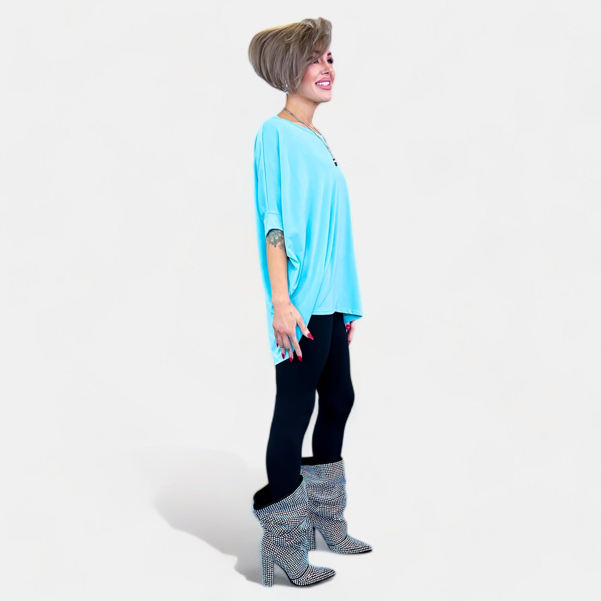 Neon Blue Essential Top sold by ZZs product image thumbnail 5