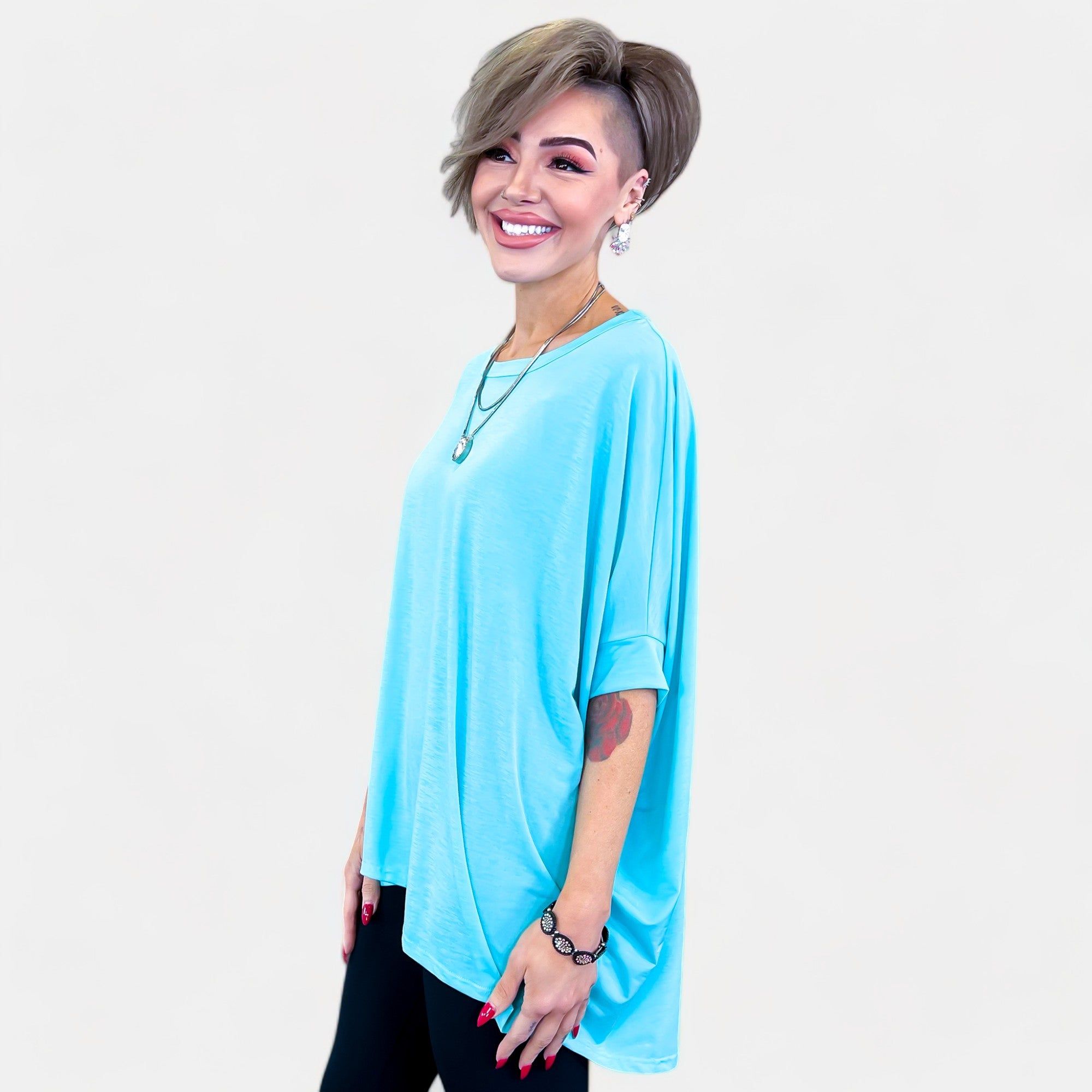 Neon Blue Essential Top sold by ZZs product image thumbnail 4