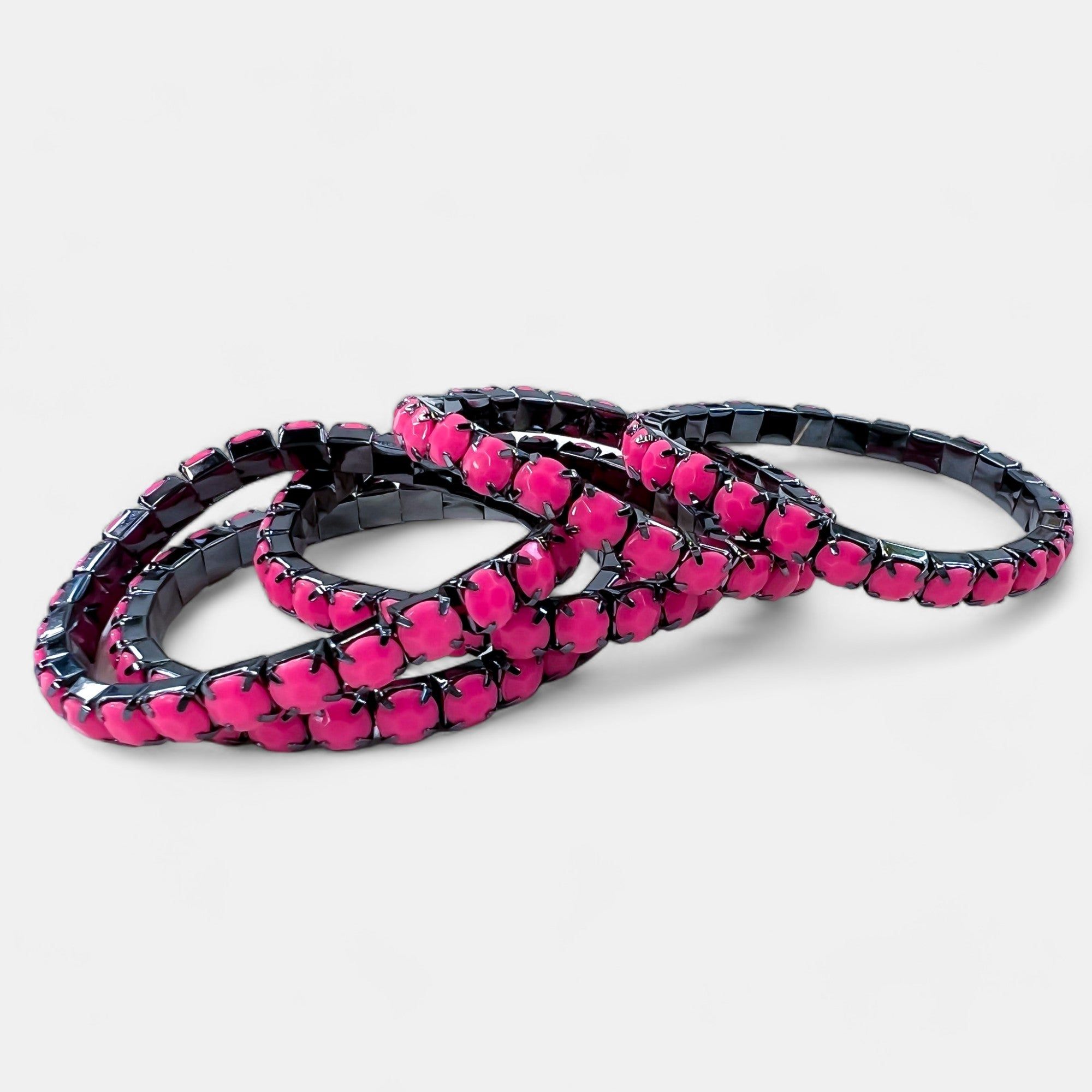 Pink Stone Stretch Bracelets sold by ZZs product image thumbnail 2