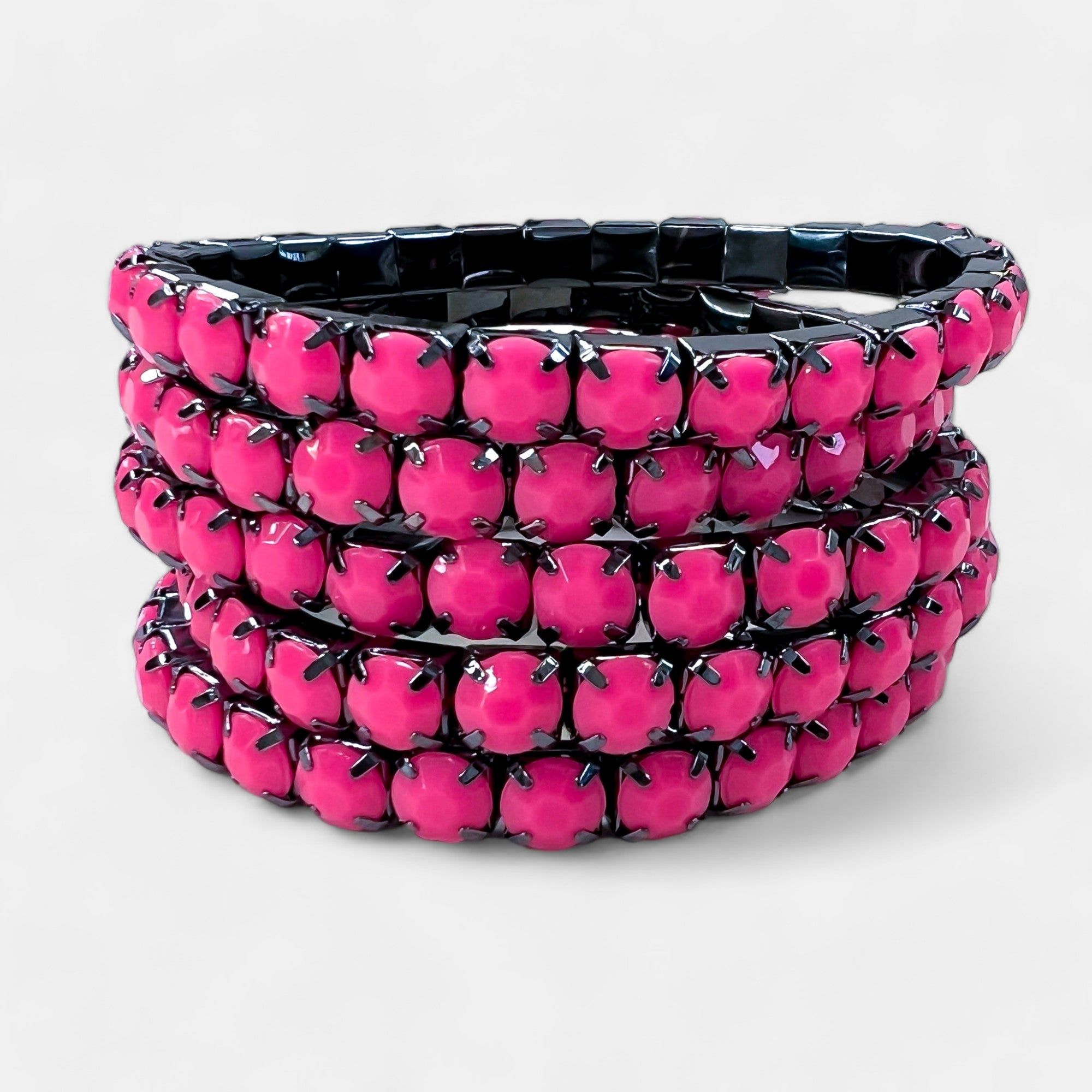 Pink Stone Stretch Bracelets sold by ZZs product image thumbnail 3