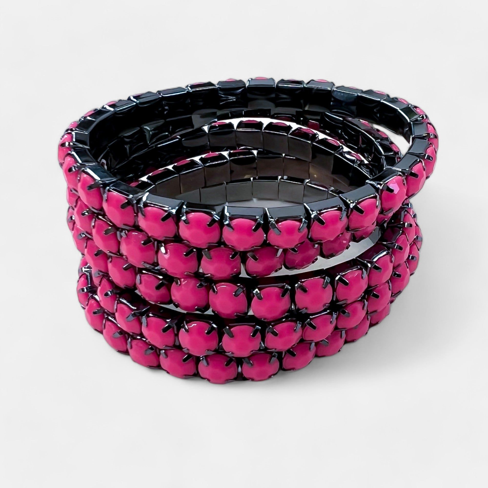 Pink Stone Stretch Bracelets sold by ZZs product image thumbnail 5
