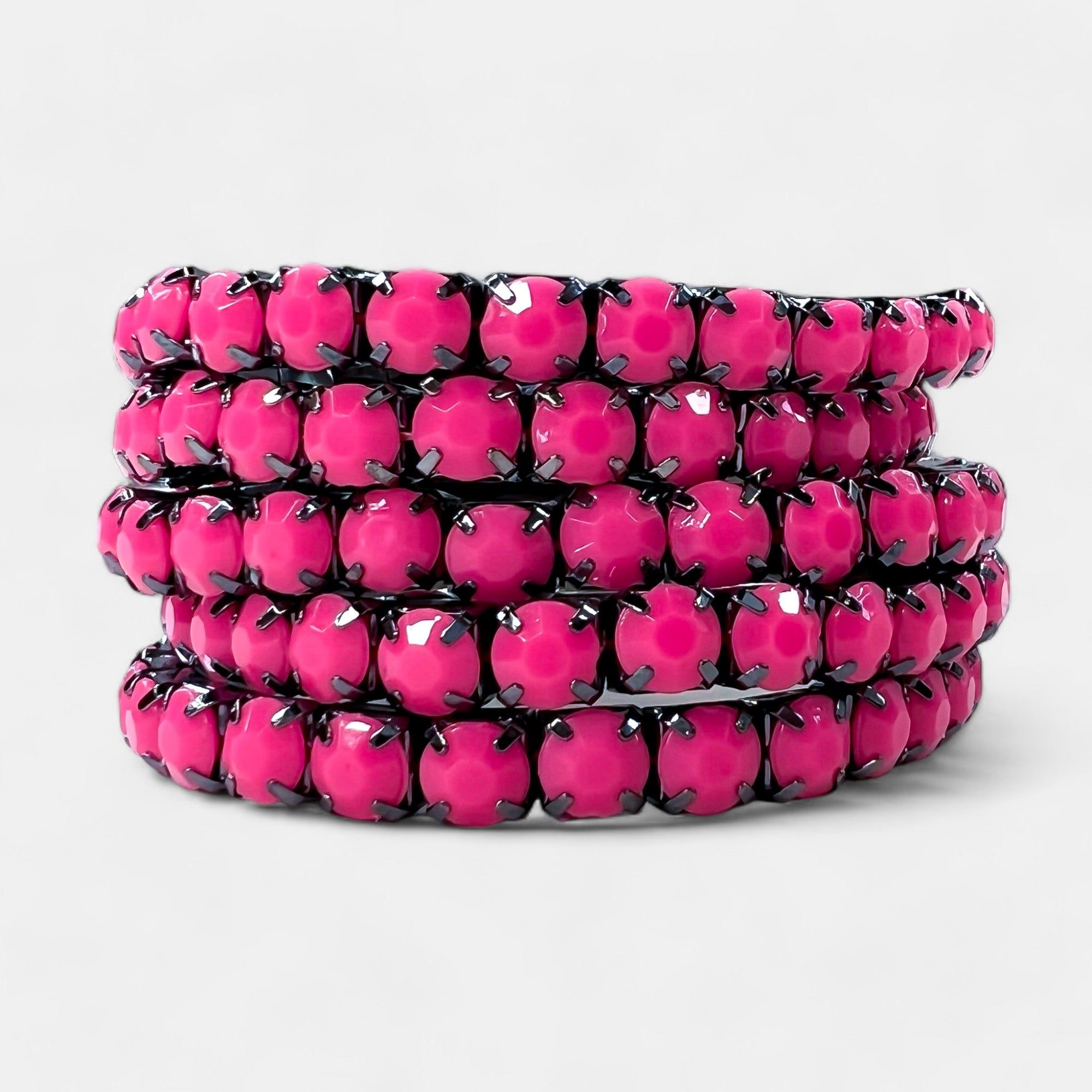 Pink Stone Stretch Bracelets sold by ZZs