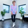 Turquoise & Pink Botanical Lizzy Top sold by ZZs