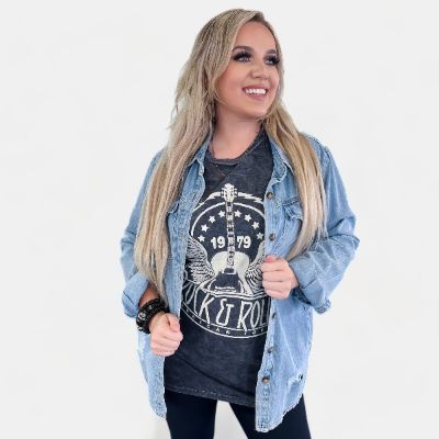 Black Rock & Roll Tee sold by ZZs