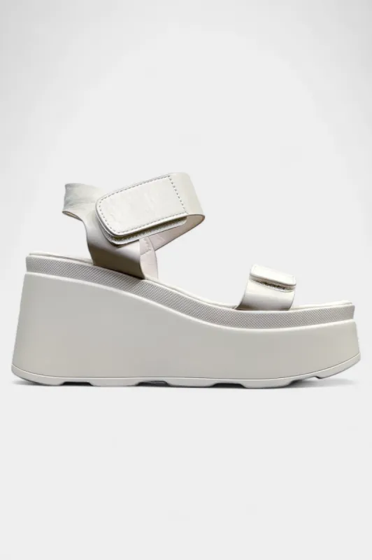 Natural Adjustable Straps Platform Sandals sold by ZZs