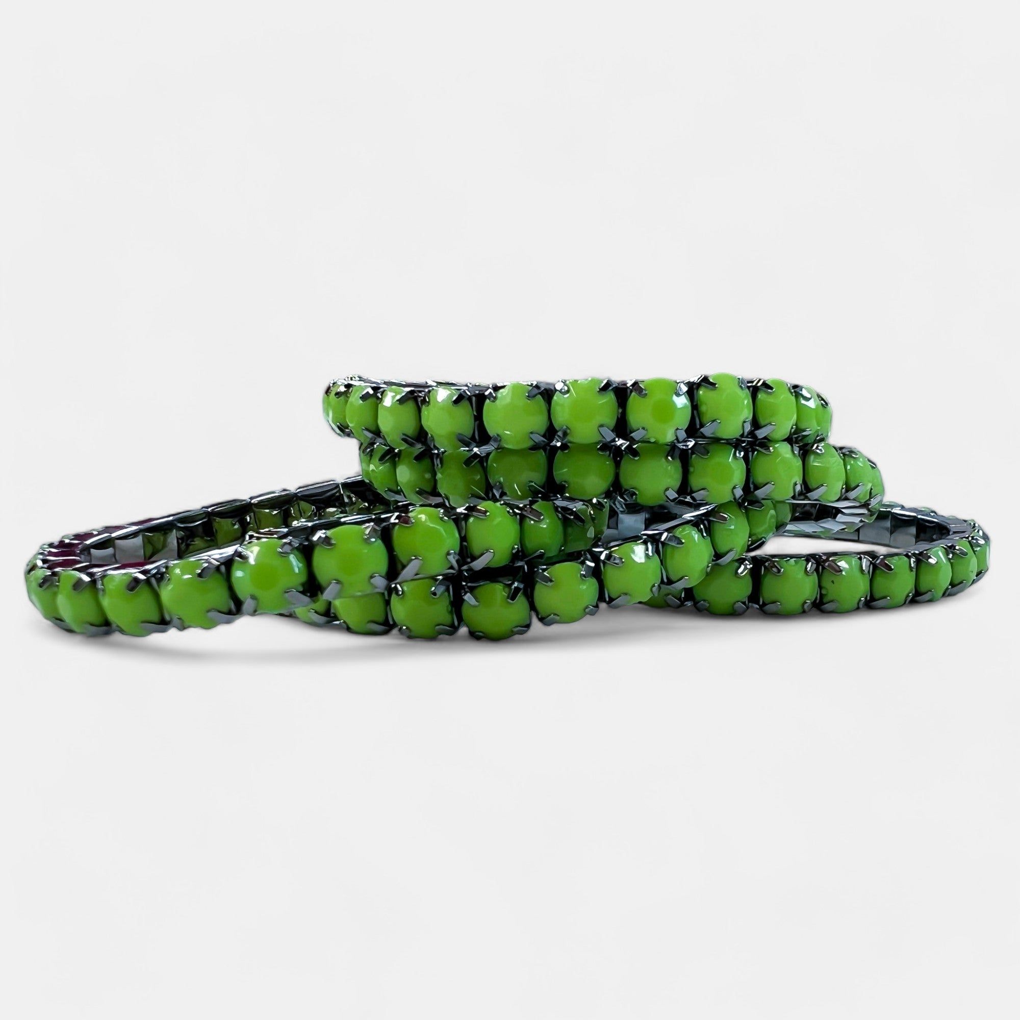 Green Stone Stretch Bracelets sold by ZZs product image thumbnail 3