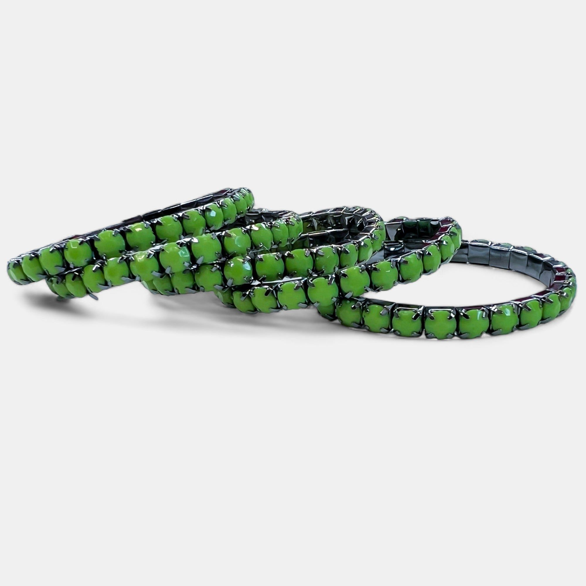 Green Stone Stretch Bracelets sold by ZZs product image thumbnail 5