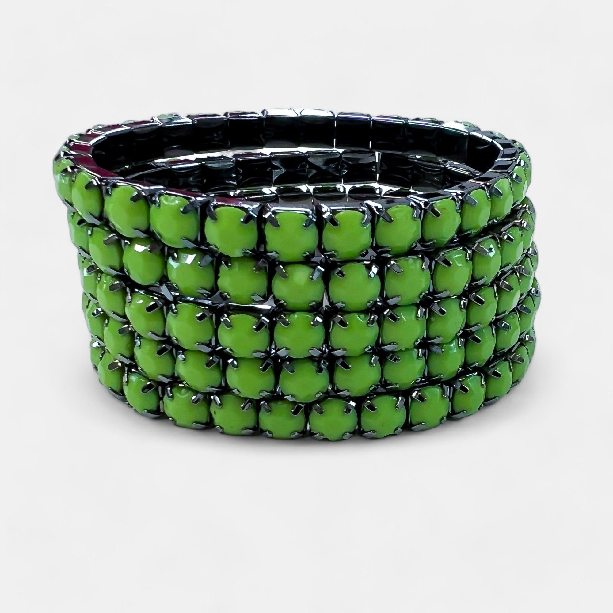Green Stone Stretch Bracelets sold by ZZs product image thumbnail 2
