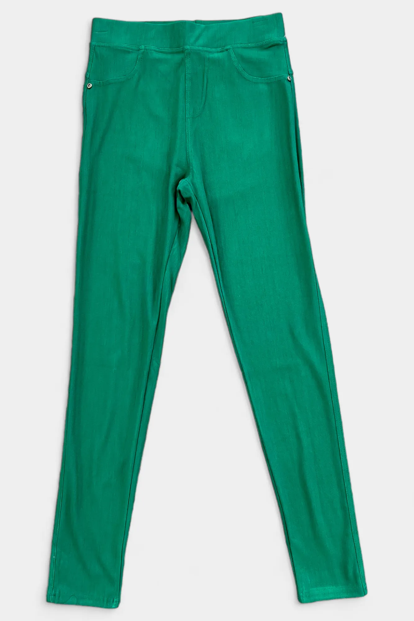 Green Denim Leggings sold by ZZs product image thumbnail 2