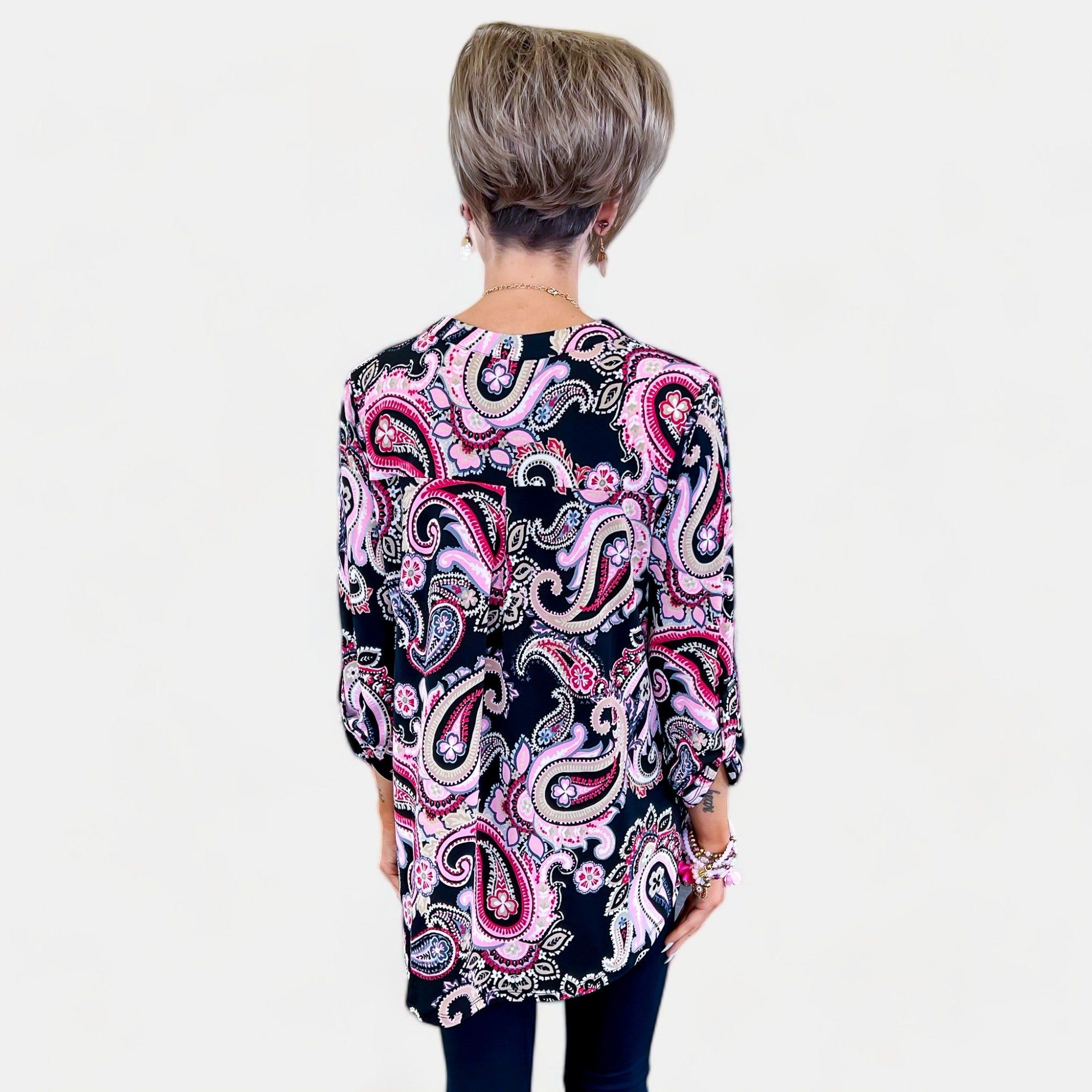 Black Paisley Lizzy Top sold by ZZs product image thumbnail 5