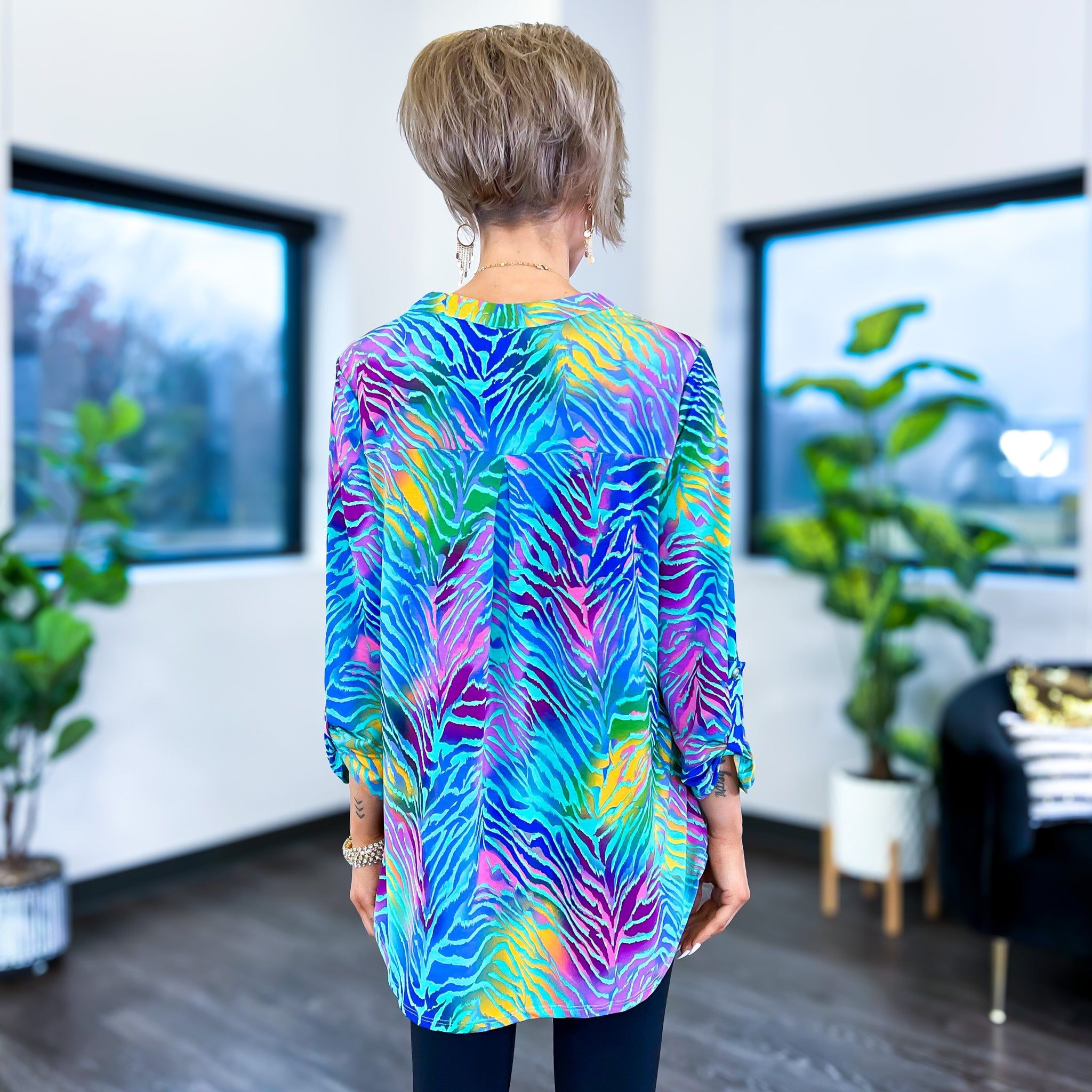 Mint Multi Vacay Lizzy Top sold by ZZs product image thumbnail 5