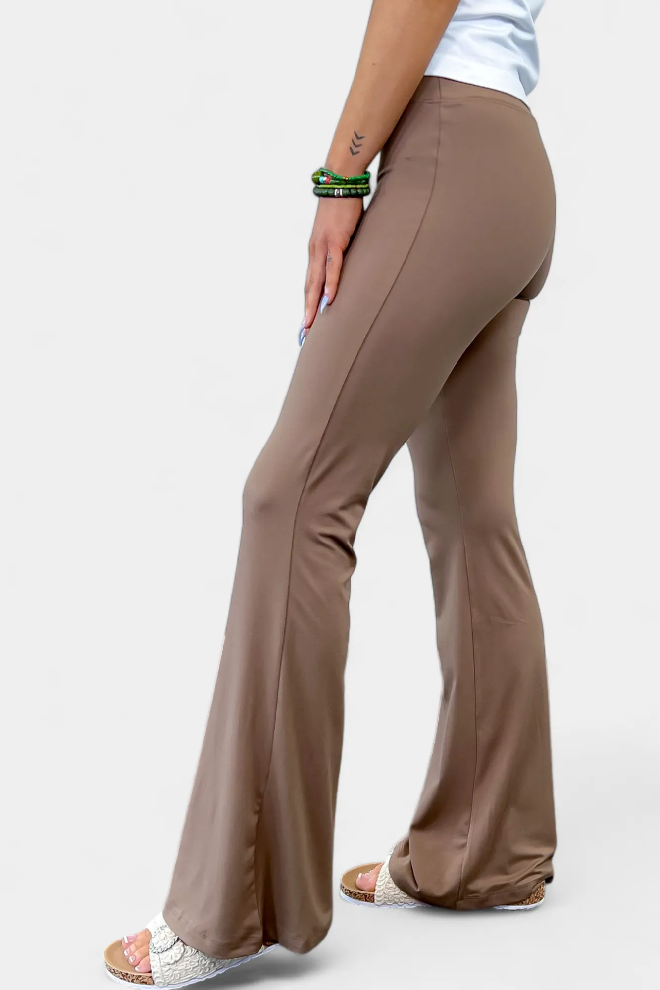 Mocha Buttery Yoga Pants sold by ZZs product image thumbnail 4