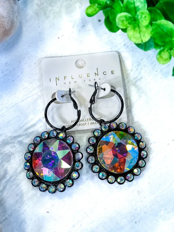 Round Earrings | Black sold by ZZs