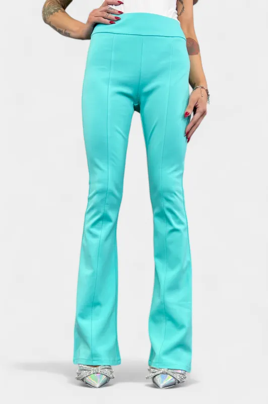 Aqua High Waisted Flare Pants [NO RETURNS] sold by ZZs