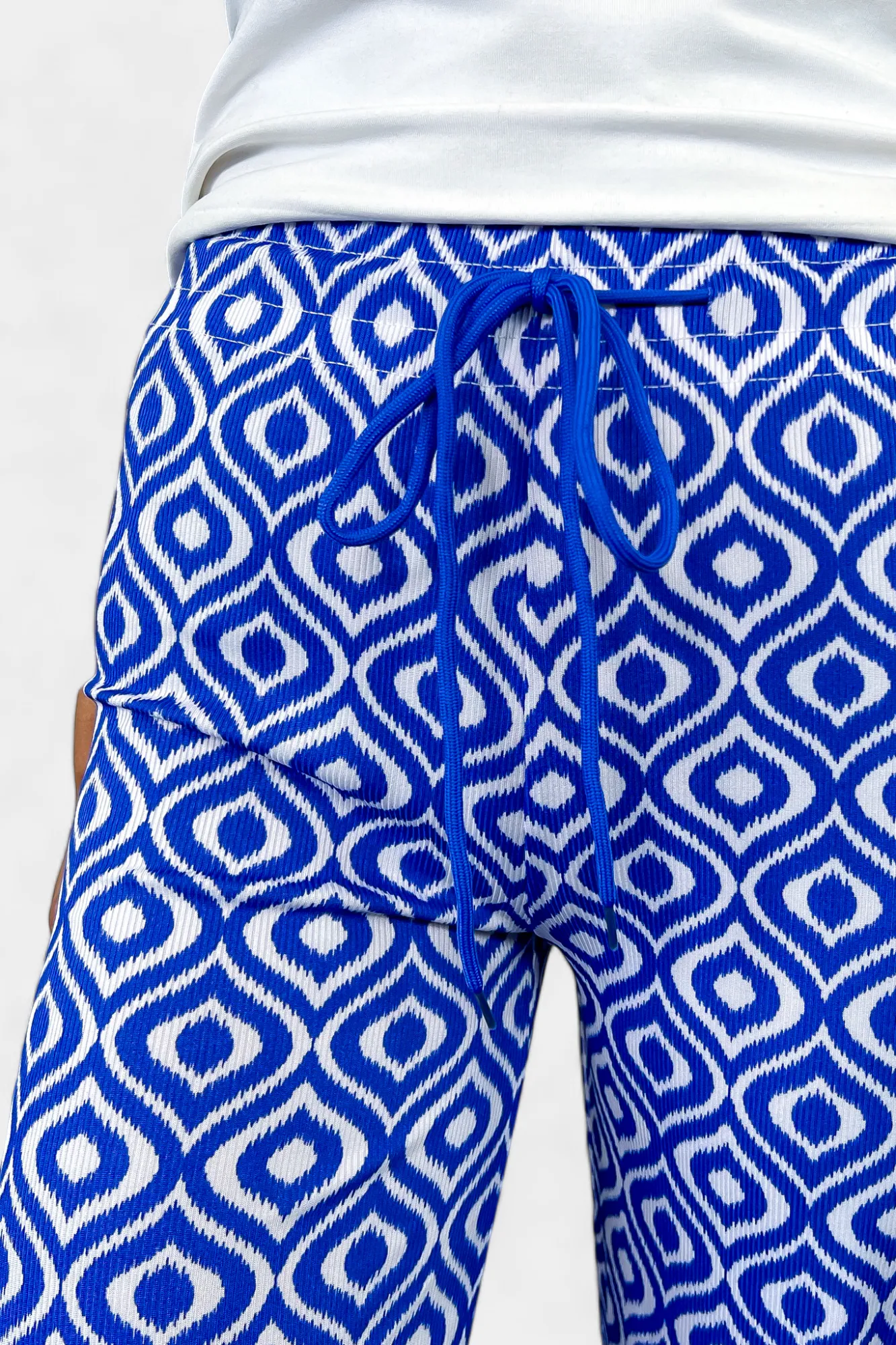Blue Aztec Ribbed Pants sold by ZZs product image thumbnail 3