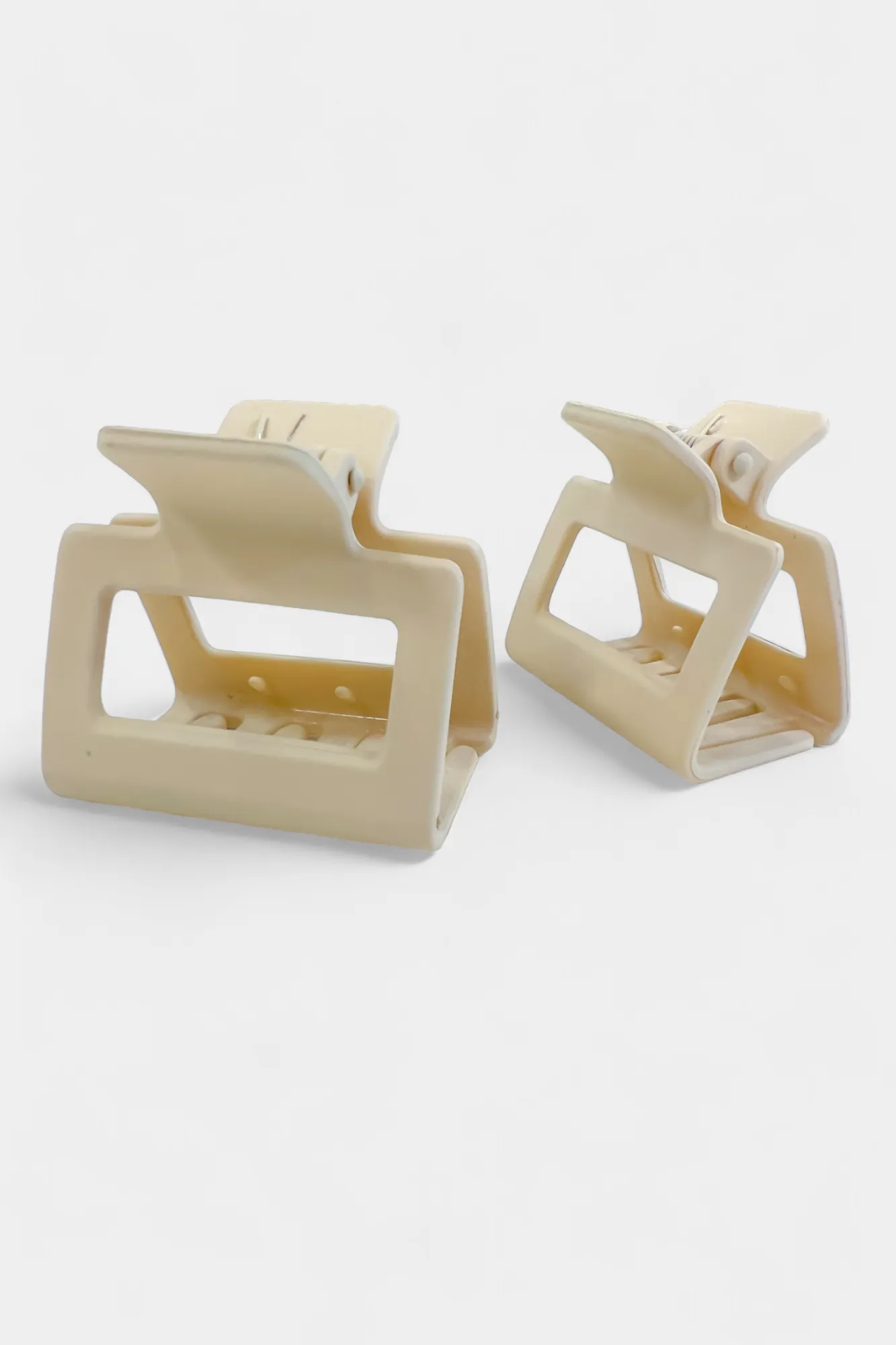 Neutral Tone Matte Rectangle Clips sold by ZZs product image thumbnail 5