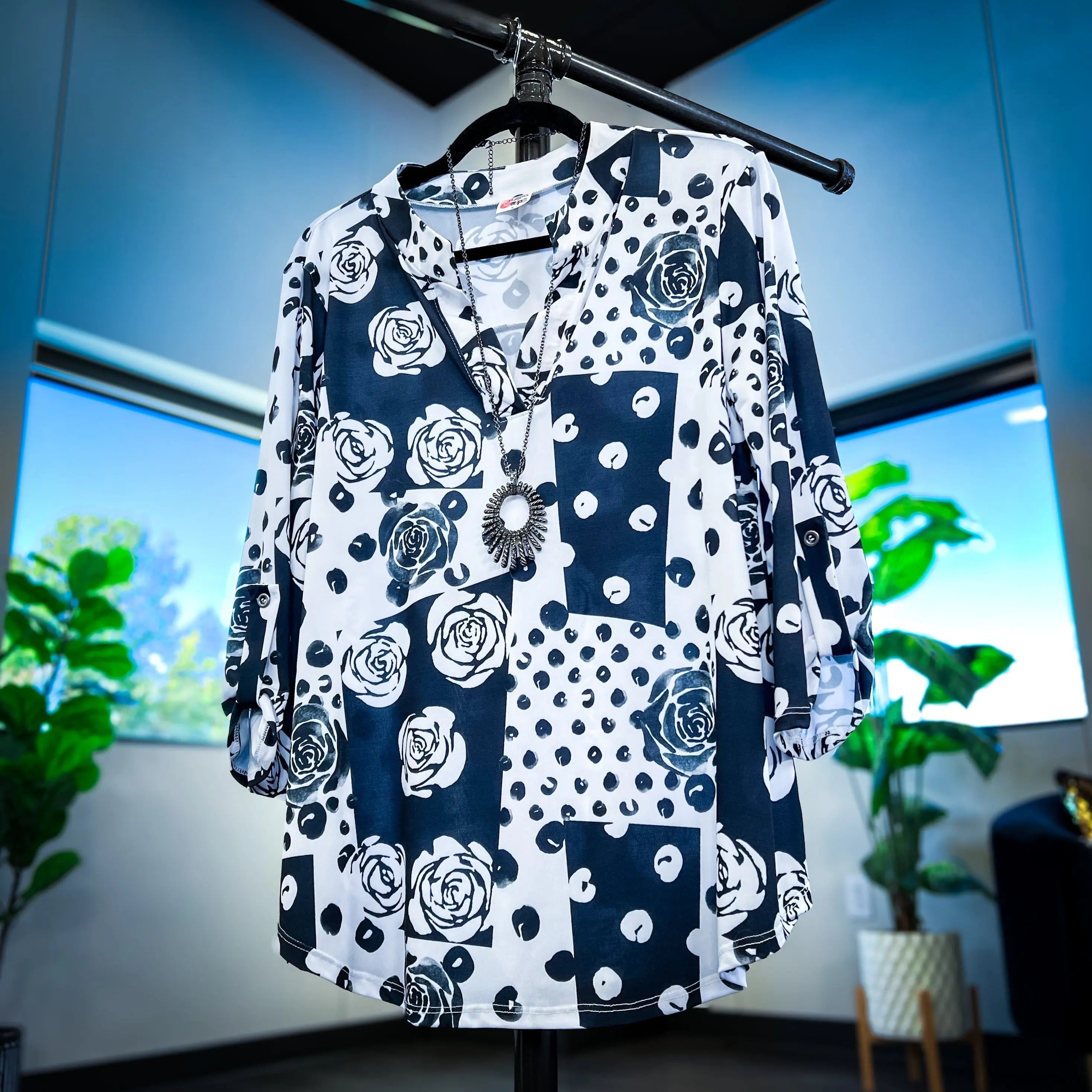 Patchwork Hannah Top sold by ZZs