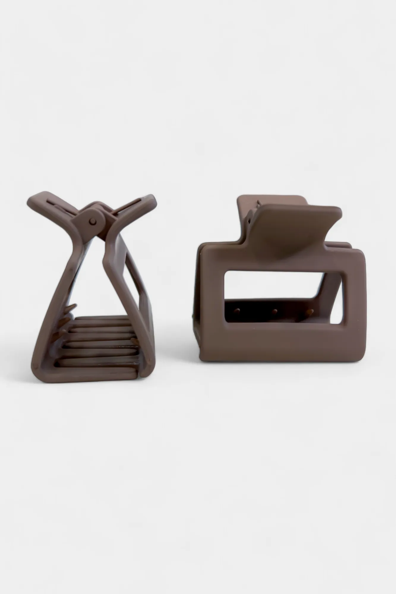 Neutral Tone Matte Rectangle Clips sold by ZZs product image thumbnail 4