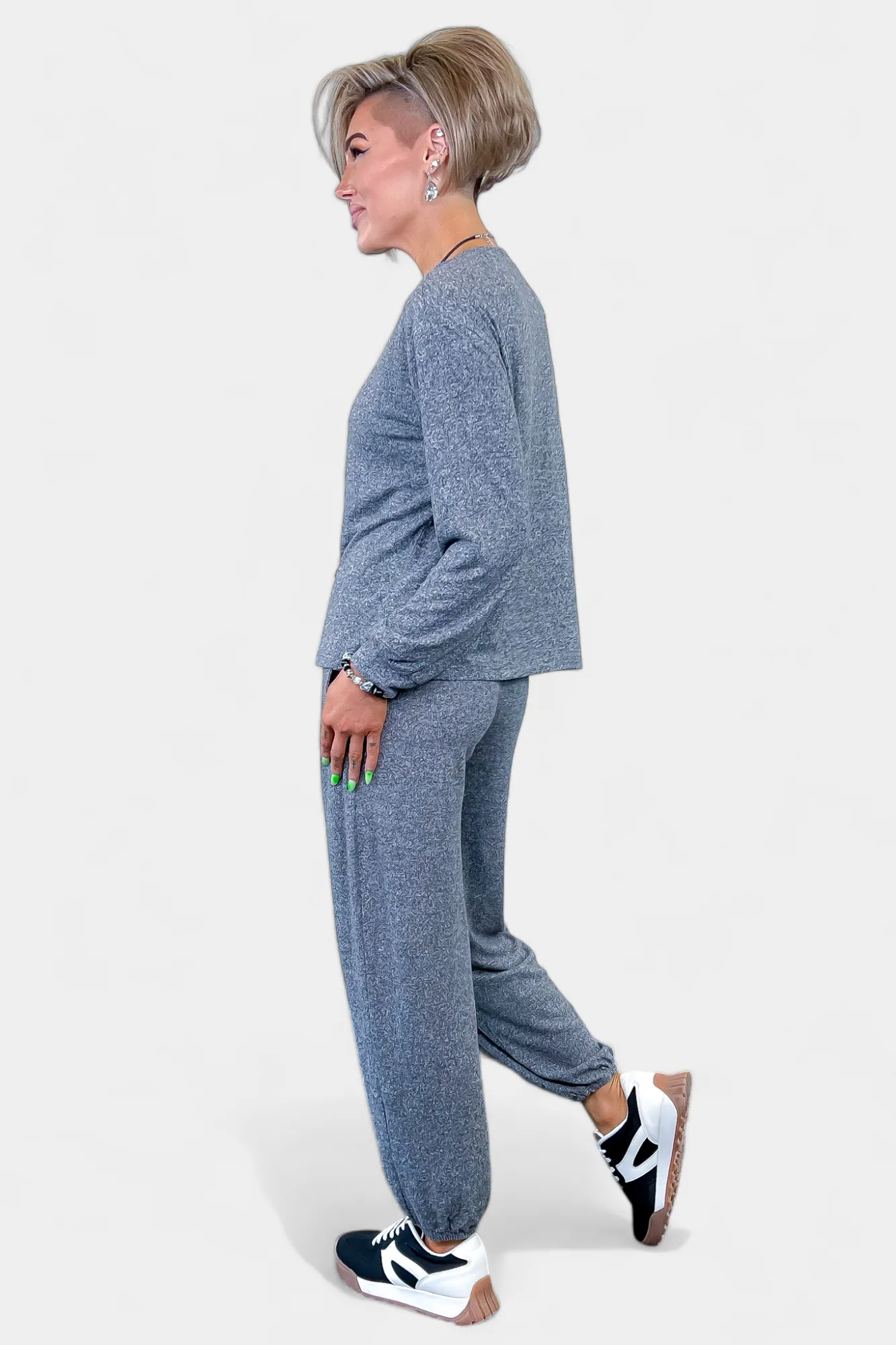 Long Sleeve Top & Joggers Set sold by ZZs product image thumbnail 4